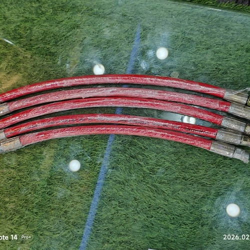 1/4 Short Hose Pipe Parker Red