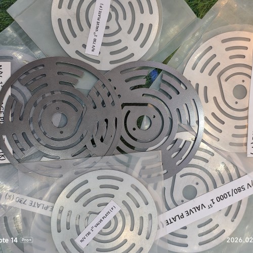 N/V 2nd STAGE VALVE PLATE ( Cut )