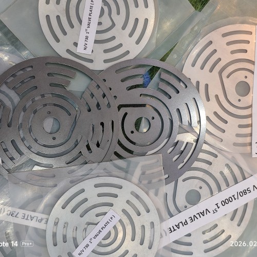 N/V 2nd STAGE VALVE PLATE ( Plain)