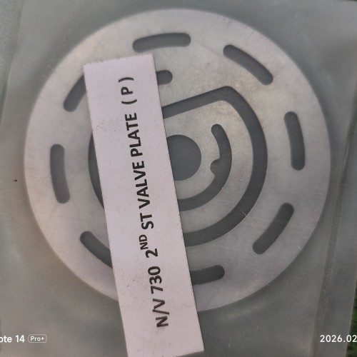 N/V 2nd STAGE VALVE PLATE ( Plain)