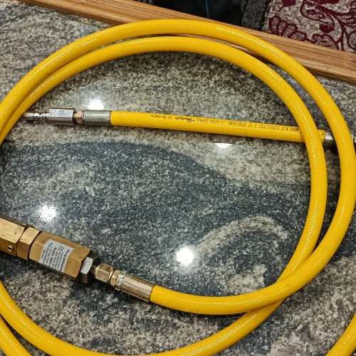 CNG LONG PIPE SET COMPLETE WITH BREAK WAY VALVE COMPAC