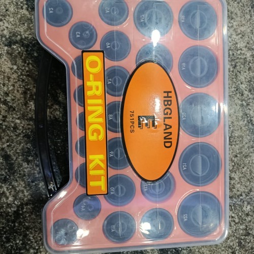 ORING BOX SET COMPLATE 751 PCS