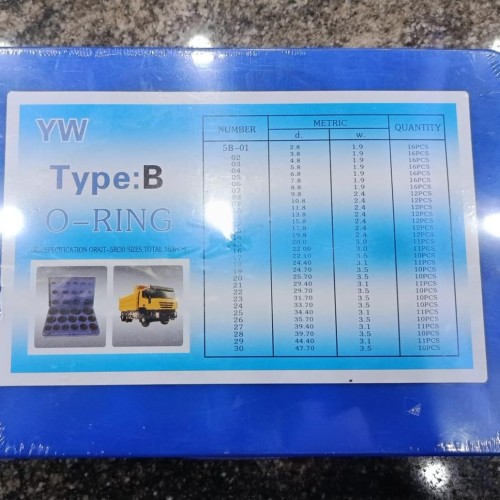 ORING BOX SET COMPLATE 363 PCS