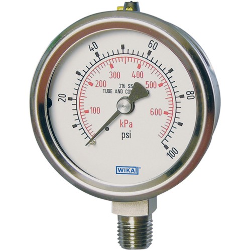 7 KG S/C WIKA METER SHIP 2.5 INCH
