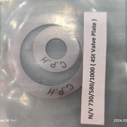 N/V 4 TH VALVE PLATE 2 PCS RING SET STEEL