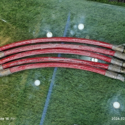 1/4 Short Hose Pipe Parker Red