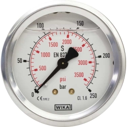 7 KG B/C WIKA INDIAN METER 2.5 INCH