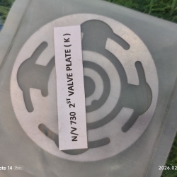 N/V 2 ND VALVE PLATE ( CUTING + PLAIN )
